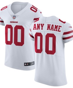 San Francisco 49ers Vapor Untouchable Elite Custom Jersey - White Custom Jerseys Nfl - Robokeg
