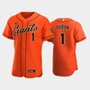 San Francisco Giants 1 Mauricio Dubon Alternate Jersey Orange Jersey - Robokeg