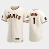 San Francisco Giants 1 Mauricio Dubon Cream Home Jersey - Robokeg