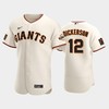 San Francisco Giants 12 Alex Dickerson Cream Home Jersey - Robokeg