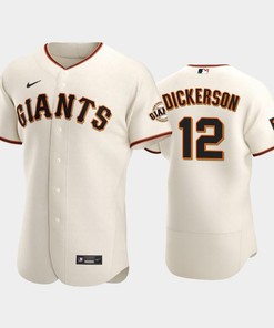 San Francisco Giants 12 Alex Dickerson Cream Home Jersey - Robokeg