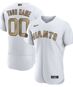 San Francisco Giants 2022 Mlb All-star Game Authentic Custom Jersey - White Custom Jerseys Mlb - Robokeg