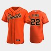 San Francisco Giants 22 Will Clark Alternate Jersey Orange Jersey - Robokeg