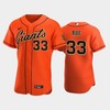 San Francisco Giants 33 Darin Ruf Alternate Jersey Orange Jersey - Robokeg