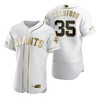 San Francisco Giants #35 On Crawford Mlb Golden Brandedition White Jersey Gift For Giants Fans - Robokeg