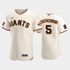 San Francisco Giants 5 Mike Yastrzemski Cream Home Jersey - Robokeg