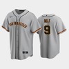 San Francisco Giants 9 Brandon Belt Gray Road Jersey - Robokeg