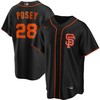 San Francisco Giants Buster Posey #28 2020 Mlb Black Jersey - Robokeg