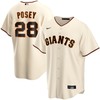 San Francisco Giants Buster Posey #28 Mlb 2020 White Jersey - Robokeg
