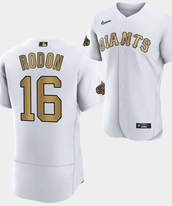 San Francisco Giants Carlos Rodon 16 2022-23 All-Star White Jersey Men - Robokeg