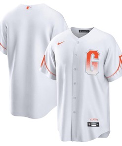 San Francisco Giants City Connect Men Jersey - White - Robokeg