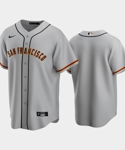 San Francisco Giants Gray Road Jersey - Robokeg
