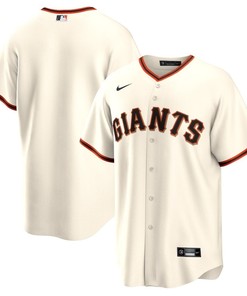 San Francisco Giants Home Blank Men Jersey - Cream - Robokeg