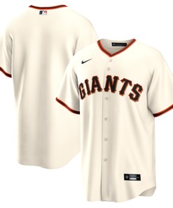 San Francisco Giants Home Replica Team Jersey Cream Mlb - Robokeg