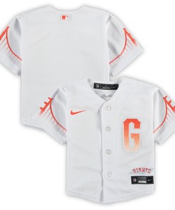 San Francisco Giants Infant 2021 City Connect Replica Jersey - White Mlb - Robokeg