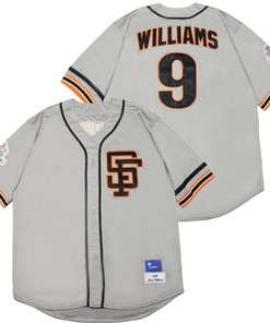 San Francisco Giants Matt Williams #9 Mlb 2020 Grey Jersey - Robokeg