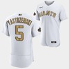 San Francisco Giants Mike Yastrzemski 5 2022-23 All-Star White Jersey Men - Robokeg