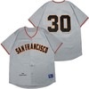 San Francisco Giants Orlando Cepeda #30 Mlb 2020 Grey Jersey - Robokeg