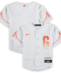 San Francisco Giants Preschool 2021 Mlb City Connect Replica Team Jersey - White Mlb - Robokeg