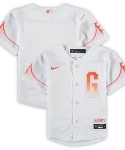 San Francisco Giants Toddler 2021 Mlb City Connect Replica Team Jersey - White - Robokeg