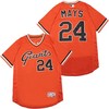 San Francisco Giants Willie Mays #24 2020 Mlb Orange Jersey - Robokeg