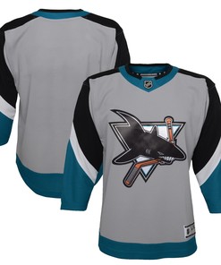 San Jose Sharks 2020/21 Special Edition Premier Jersey - Gray Nhl - Robokeg
