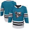 San Jose Sharks 30th Anniversary Premier Jersey - Teal Nhl - Robokeg