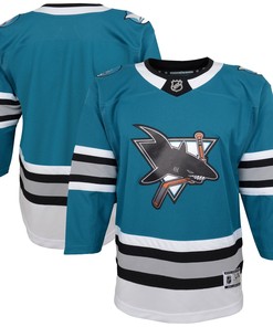 San Jose Sharks 30th Anniversary Premier Jersey - Teal Nhl - Robokeg