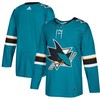 San Jose Sharks Adidas Home Authentic Blank Jersey Teal Nhl - Robokeg