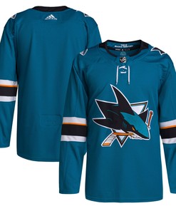 San Jose Sharks Adidas Home Primegreen Authentic Pro Jersey - Teal Nhl - Robokeg