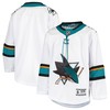 San Jose Sharks Away Premier Jersey - White Nhl - Robokeg