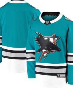 San Jose Sharks Fanatics Branded 30th Anniversary Premier Breakaway Team Jersey - Teal Nhl - Robokeg