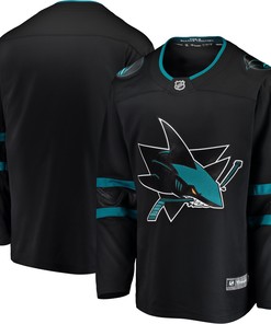 San Jose Sharks Fanatics Branded Alternate Breakaway Jersey - Black Nhl - Robokeg