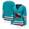 San Jose Sharks Fanatics Branded Womens 30th Anniversary Premier Breakaway Team Jersey - Teal Nhl - Robokeg