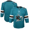 San Jose Sharks Home Premier Blank Jersey - Teal Nhl - Robokeg