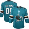 San Jose Sharks Home Premier Custom Jersey - Teal Custom Jerseys Nhl - Robokeg