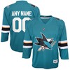 San Jose Sharks Home Replica Custom Jersey - Teal Custom Jerseys Nhl - Robokeg