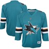 San Jose Sharks Infant Home Replica Team Jersey - Teal Nhl - Robokeg