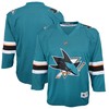 San Jose Sharks Preschool Home Replica Jersey - Teal Nhl - Robokeg
