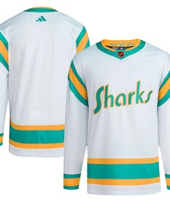 San Jose Sharks Reverse Retro 2.0 Jersey - White - Robokeg
