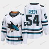 San Jose Sharks Scott Reedy 54 2022-23 Away White Jersey The Evolve - Robokeg