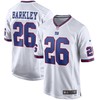 Saquon Barkley New York Giants Alternate Game Jersey - White Nfl - Robokeg