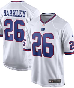 Saquon Barkley New York Giants Alternate Game Jersey - White Nfl - Robokeg