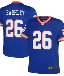 Saquon Barkley New York Giants Classic Player Game Jersey - Royal Nfl - Robokeg
