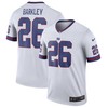 Saquon Barkley New York Giants Color Rush Legend Jersey White Nfl - Robokeg
