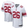 Saquon Barkley New York Giants Game Jersey - White Nfl - Robokeg