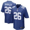 Saquon Barkley New York Giants Game Player Jersey - Royal Nfl - Robokeg