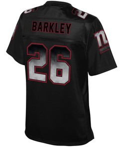Saquon Barkley New York Giants Nfl Pro Line Womens Pro Line Smoke Fashion Jersey - Black - Robokeg