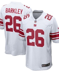Saquon Barkley New York Giants Nike Game Jersey - White - Robokeg