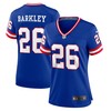 Saquon Barkley New York Giants Womens Classic Player Game Jersey - Royal Nfl - Robokeg